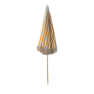 Parasols en bois avec glands, décoration extérieure de patio, impression personnalisée, parasol de plage avec glands, parasols de Bali à la plage - Product Image 3
