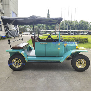 Coche Eléctrico de Turismo Clásico Vintage de Buena Calidad, Coches Eléctricos Antiguos - Product Image 4