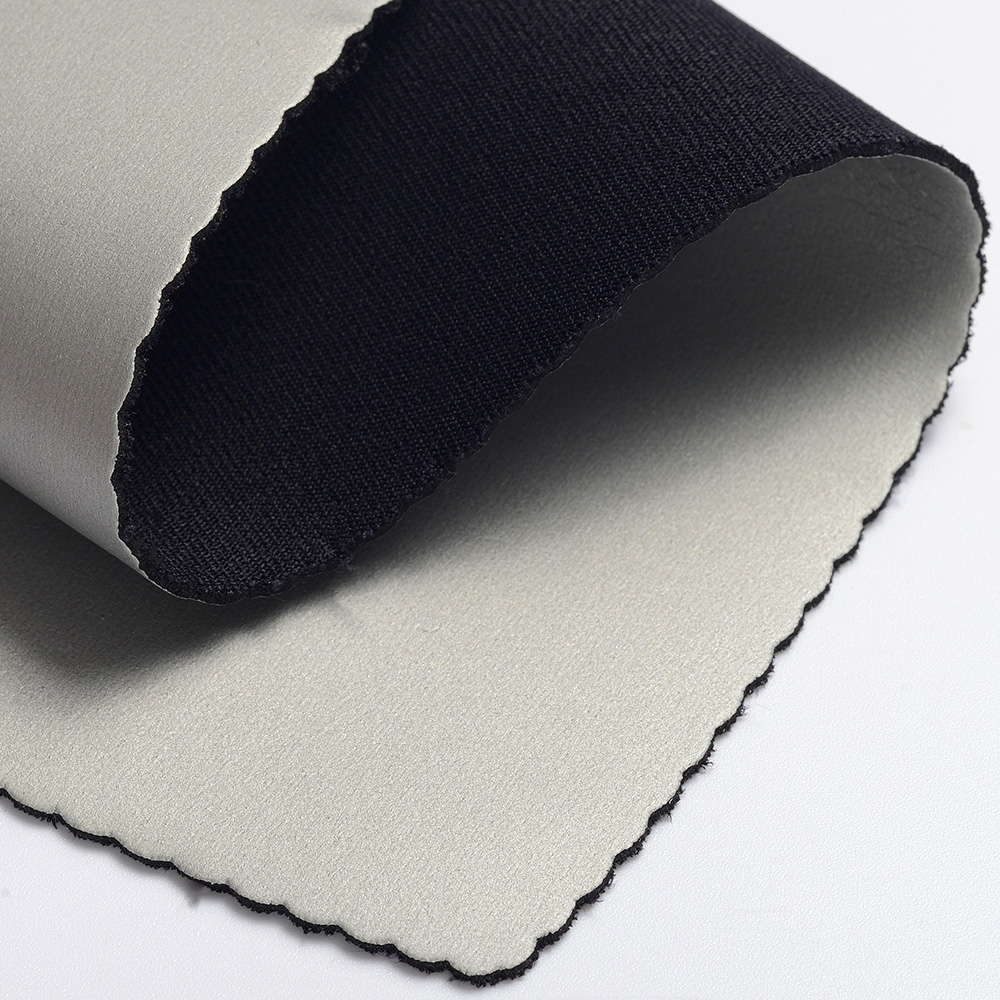 Гладкая кожа 2-10 мм 100% CR неопреновые резиновые листы с покрытием нейлоновая ткань на метр для триатлона Гидрокостюма