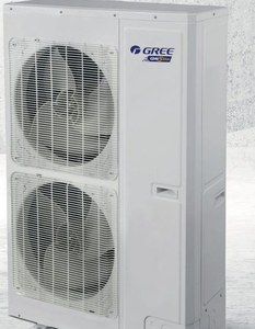 เครื่องปรับอากาศแบบแยกส่วนหลายจุด GMV5 Slim Commercial VRF Outdoor Unit R410A 380-415V สำหรับอาคาร ดีไซน์ภายนอกเพรียวบาง กะทัดรัด แนวตั้ง - Product Image 2