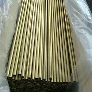 Fabriek Enkel Gat Edm 1/2 Hard Messing Buizen H62 Koperen Pijp Aangepaste Grootte Gele Messing Pijp