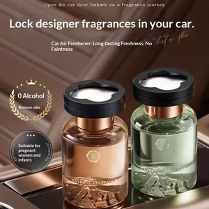 Diffuseur d'air pour voiture en verre parfumé au thé, nouveau style chinois, parfum haut de gamme longue durée et élimination des odeurs, décoration - Product Image 2