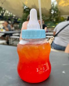 32Oz/66Oz/100Oz Gigantische Volwassen Drank Bevroren Drank Daiquiri Transparant Plastic Bekers Feest Souvenir Grote Babyfles Beker - Product Image 1