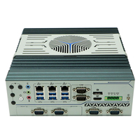 2023 nouvel ordinateur industriel sur rail Din PC 11th I7 PC industriel pour l'inspection de Vision industrielle