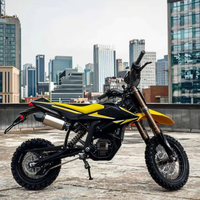 Vélo électrique tout-terrain Hyper Bee 58V en alliage d'aluminium forgé 22Ah Moteur central 8000W 3 vitesses Suspension avant et arrière Charge maximale 55kg 65km/h