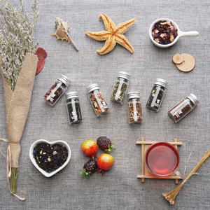 Productos de Té de Marca Privada: Té Chino de Miel, <span class=keywords><strong>Yerba</strong></span> Mate, Rooibos, Mezcla de Darjeeling de Sri Lanka con Envase de Vidrio en Forma de Botella - Product Image 6