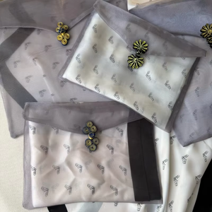 Bolsas y Sobres de Organza para Regalos y Ropa con Cintas, Resistentes a Impactos, Impresión Serigráfica - Product Image 6