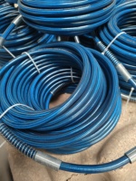 Tuyau haute pression en fil tressé pour pulvérisateur à béton, jardinage et agriculture, tuyau de pulvérisation PVC antidéflagrant