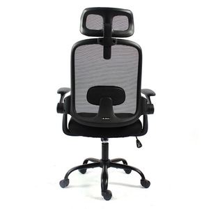 Schienale alto regolabile bracciolo nero ergonomico in Mesh sedia da ufficio di lusso Executive sedia da ufficio - Product Image 6