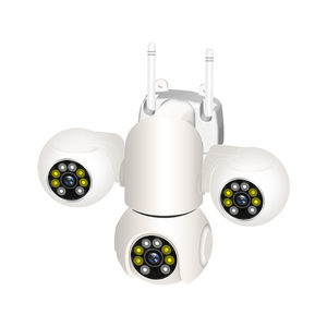 Cámara de Seguridad Inalámbrica Wi-Fi de 6MP con Soporte para Lámpara E27, Cámara Inteligente PTZ de 360 Grados para Interiores, Almacenamiento en la Nube y Tarjeta de Memoria, Fácil Acceso a la Aplicación - Product Image 1