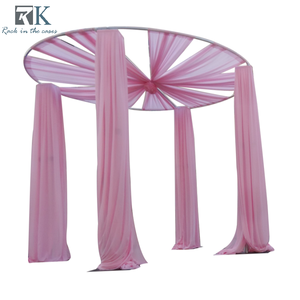Wholesale Pipe and Drape Kit Aluminum <b>Backdrop</b> <b>Stand</b> System Portable Pipe and Drape with Heavy Duty Base Plate for Sale - Product Image 3