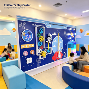 Parque de juegos interior, juegos interactivos para niños, pared de bolas interactiva para niños, juego de viaje de pared de bolas de tubo de acero - Product Image 1