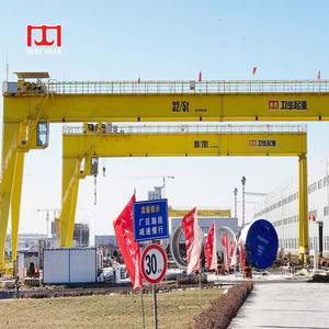 رافعة جسرية جديدة بحمولة 2 طن و20 طن، رافعة جسرية خفيفة الوزن وقابلة للحركة مع بكرة متدحرجة - Product Image 2