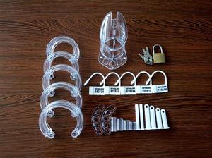 MOGlovers, productos sexuales para hombres, cinturón de castidad para pene, bloqueo transparente para pene, jaula para pene <span class=keywords><strong>CB6000</strong></span> - Product Image 5
