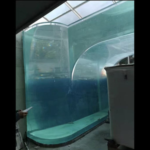 Aquarium sur mesure en acrylique haute transparence, monde océanique lumineux, résistant, grand aquarium pour poissons, scène - Product Image 3