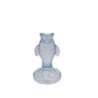 Porte-bougie en verre résistant à la chaleur de style moderne avec forme de poisson pour la décoration de mariage, de fête à domicile