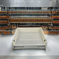 Plateau de filtre à cigarettes multi-tailles Chargement des plateaux en plastique pour la fabrication de machines MK9