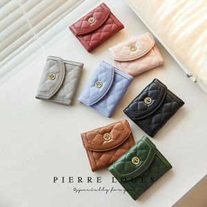 Monedero Pierre Loues 3 en 1 de Color Sólido con Diseño Acolchado, Cartera para Mujer de Uso Diario - Product Image 1