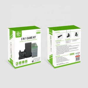 Support de charge pour manette de console de jeu SYYTECH pour <span class=keywords><strong>Xbox</strong></span> Series X, station d'accueil pour stockage de cartes <span class=keywords><strong>CD</strong></span>, accessoires de jeu - Product Image 6