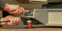 JD Hochleistungs-Feder-Schwingungsisolator Hydraulischer Stoßdämpfer Anti-Vibrations-Halterung für HVAC-Klimaanlagen & Wasserpumpen
