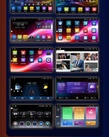 Emballage personnalisé universel 7/9/10 pouces Android écran d'autoradio sans fil Navigation GPS Wifi 4G lecteur DVD multimédia Navigation