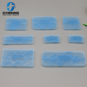 Hsin-chieh 6 pièces Moule à décorer les gâteaux, Tampon à lettres manuscrites pour fondant, Outil de cuisson pour biscuits - Product Image 2
