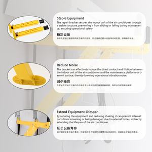 أداة صيانة مكيف الهواء الشاملة من بورويدا، حامل تركيب وإصلاح للمكيفات المنفصلة الصغيرة - Product Image 5