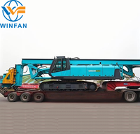 Foreuse rotative Sunward SWDM260 d'occasion avec pompe et moteur, profondeur 69/54m, garantie 1 an, pour la construction urbaine et les immeubles de grande hauteur