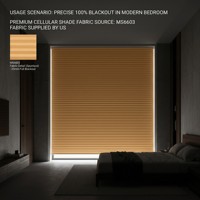 Tissu pour stores plissés alvéolés (type nid d'abeille) pour fenêtres, qualité supérieure, ODM OEM, catalogue personnalisé, vente en gros [Tissu uniquement]