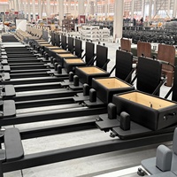 HIGHWIND Reformer de Pilates Professionnel en Aluminium, Couleur Personnalisée, Certifié CE, avec Ressorts Allemands Renforcés, pour Studio de Pilates