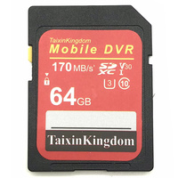 Nouvelle carte Mini SD haute vitesse 256 Go 128 Go 64 Go 32 Go 16 Go pour enregistreur de conduite mobile DVR MDVR MNVR