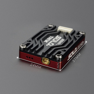 RUSHFPV RUSH ถัง SOLO 1.6W 2.5W VTX 5.8G 48CH PitMode <span class=keywords><strong>ไมโครโฟน</strong></span>ในตัว CNC เปลือก 2-6S สําหรับ FPV ยาวช่วง DIY อะไหล่ - Product Image 6