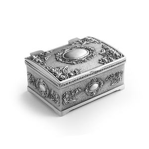 Caja de Joyería Vintage para Guardar Anillos Pequeños, Pendientes, Collares y Recuerdos - Product Image 1