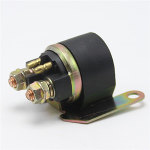 Motorcycle Starter Relay 12 V <b>Black</b> Screw Terminals <b>Bracket</b> Mount For Replacement Repair - Product Image 5