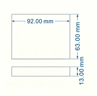 12-Fächer Transparente ABS-Lidschattenpalette, Herzförmiges Gitterdesign, Individuelle Leere Paletten Verfügbar