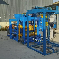 Fabricant de machine de fabrication de briques automatique d'exportation, Machine à briques de ciment non cuites entièrement automatique, Machine à briques et machine à blocs