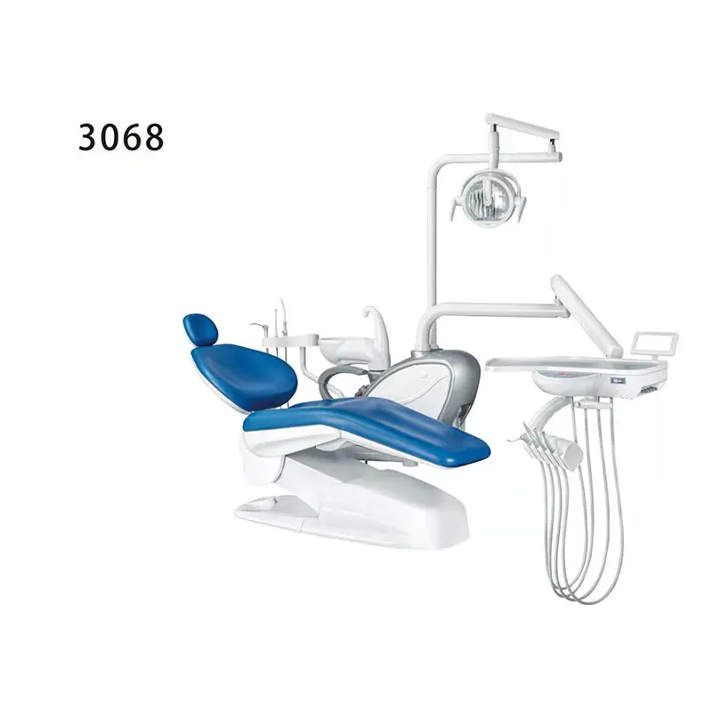 Hochey 의료 치과 의자 단위 하이 퀄리티 치과 제품 치과 의자 장치 장비 자동 치과 의자