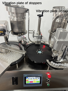 Máquina de Llenado de Líquidos Asépticos para Laboratorio, Máquina Automática de Llenado y Tapado de Frascos de Vidrio, Cartuchos y Botellas de Dosis Pequeña - Product Image 4