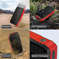 Vente en gros Camping Portable Meilleure banque d'énergie solaire Capacité réelle Chargeur solaire 66800mAh pour la maison