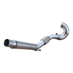 Tubo de Escape de <span class=keywords><strong>3.5</strong></span>" SS304 para VW Golf MK7 MK7.5 GTI Jetta Seat Leon Cupra 5F/RS 5E <span class=keywords><strong>TFSI</strong></span> Audi <span class=keywords><strong>A3</strong></span> 2013+ - Product Image 3