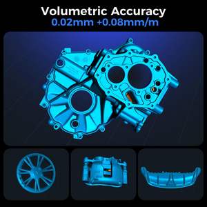 Escáner 3D Creality Raptor Pro con Precisión de 0.02 mm, Láser Azul, Grado de Metrología para Ingeniería Automotriz - Product Image 5