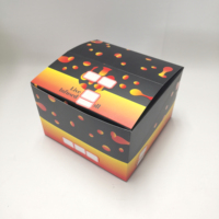 Custom Sized Logo Printed 115mm 120mm Glass Test Tube Holder Paper Display Box