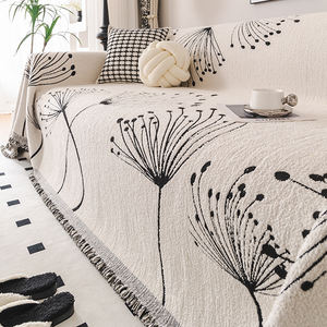 Funda de sofá de semi <span class=keywords><strong>franela</strong></span> de gama alta nórdica de una pieza todo incluido antideslizante funda de sofá Universal para todas las estaciones - Product Image 2