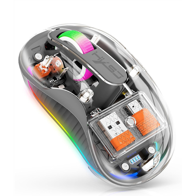 HXSJ-M333 Wireless Gaming Mouse Three-Mode Design for Optimal Control