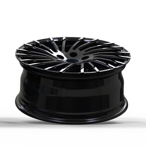 Nouvelles jantes en alliage d'aluminium forgé à rayons multiples, noir brillant, 18-22 pouces, 5x114.3, pour voitures de tourisme 19, 20, 21 - Product Image 3