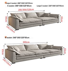 Sofá de Lujo para Sala de Estar, Hermoso Sofá, Sofá de Terciopelo Italiano, Sofás de Lujo Modernos, Sofá en Forma de L, Sofá Elegante - Product Image 5