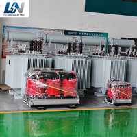 Transformateur immergé dans l'huile, entièrement scellé, à trois enroulements, monté sur poteau, S11-M 100 kVA, triphasé, 33 kV, 415 V, 100 % cuivre, anticorrosion