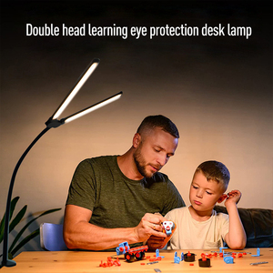 Lampe de <span class=keywords><strong>bureau</strong></span> 13W Led Etudiant Dortoir Protection des yeux Lampe <span class=keywords><strong>d</strong></span>'étude Ordinateur <span class=keywords><strong>Bureau</strong></span> Éclairage Double Tête Clip Lampe de <span class=keywords><strong>bureau</strong></span> - Product Image 2
