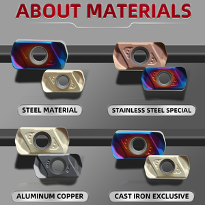 Chất lượng cao lnmu0303 nhà máy bê tông Carbide chèn <span class=keywords><strong>CNC</strong></span> thức ăn nhanh phay chèn - Product Image 3