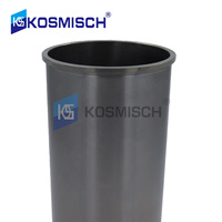 KOSMISCH Doublure de cylindre DB58 de qualité originale, alésage 102 mm, manchon de cylindre DB58 OEM 65.01201-0067 pour moteur diesel DAEWOO